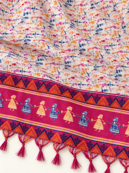 Art Silk Printed Dupatta for Women