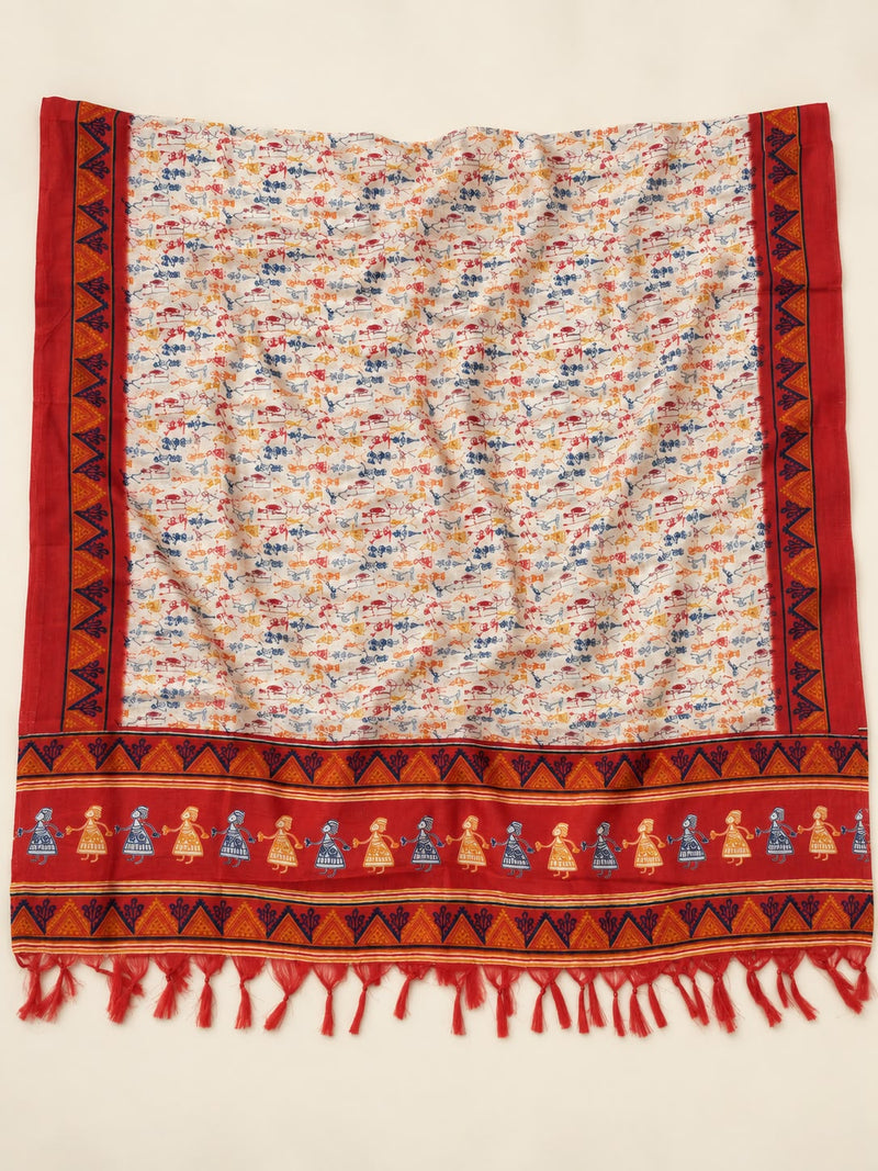 Art Silk Printed Dupatta for Women