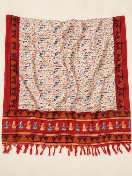 Art Silk Printed Dupatta for Women