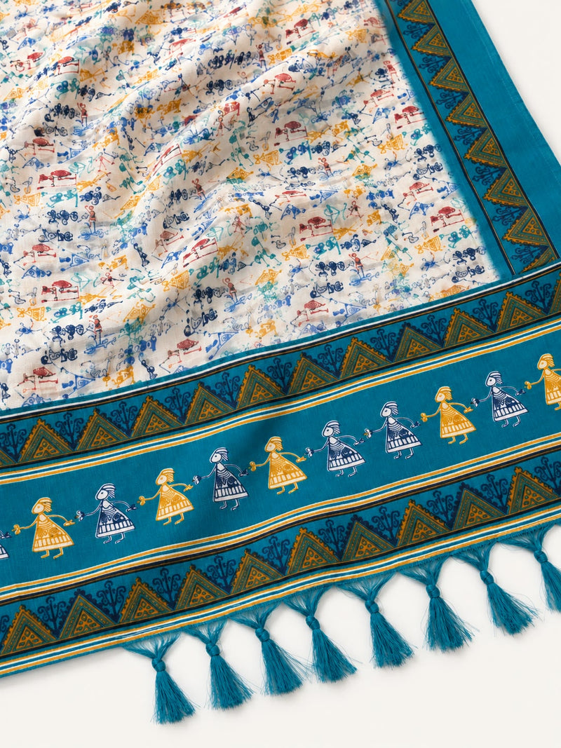 Art Silk Printed Dupatta for Women