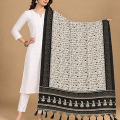 Art Silk Printed Dupatta for Women