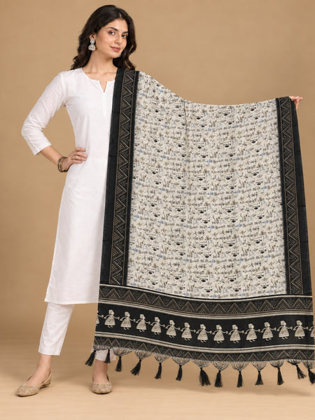Art Silk Printed Dupatta for Women