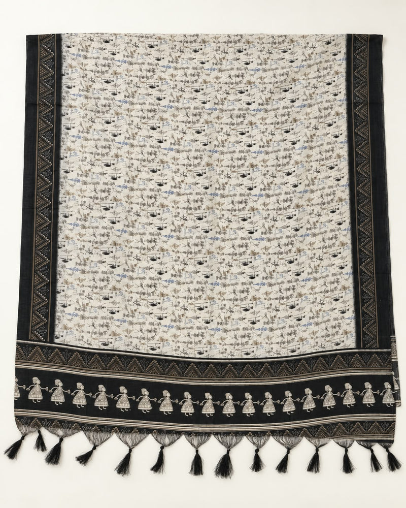 Art Silk Printed Dupatta for Women