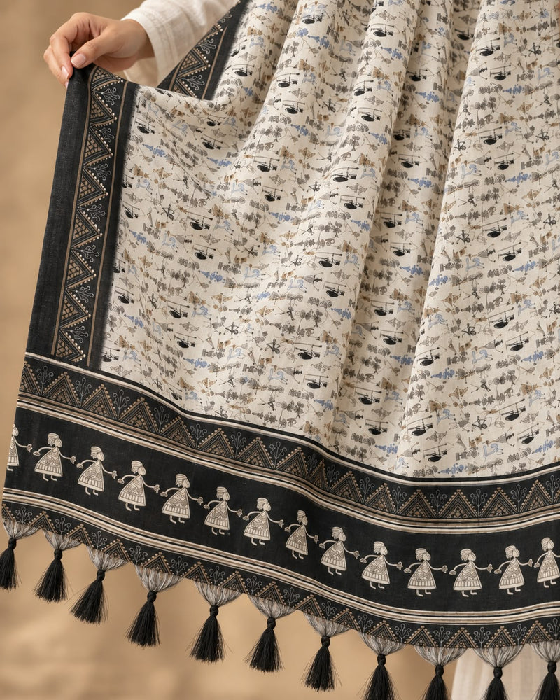 Art Silk Printed Dupatta for Women