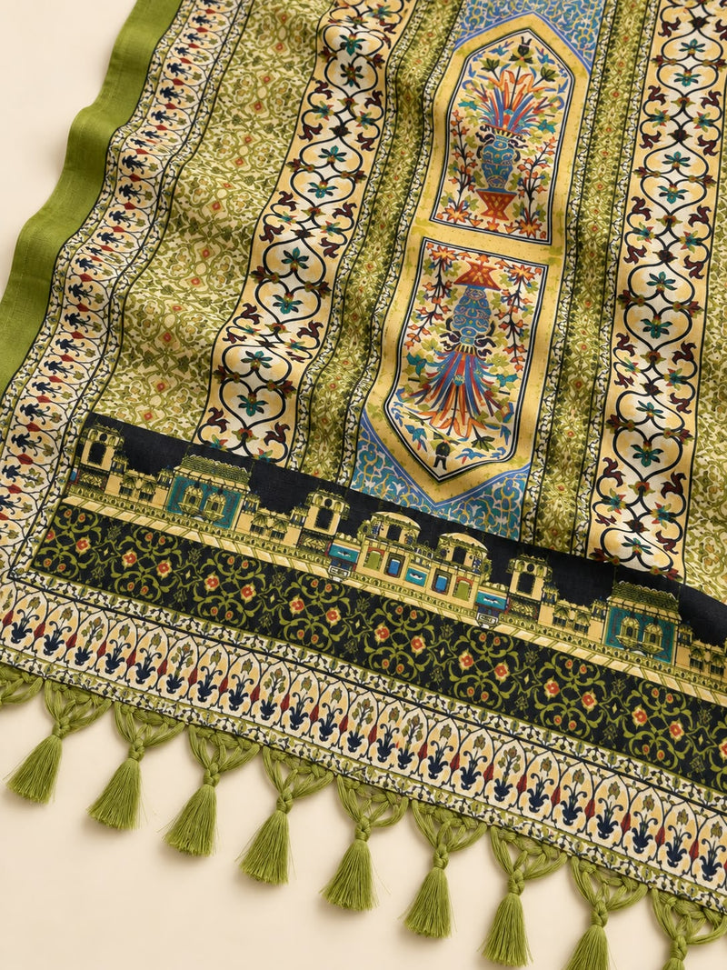 Art Silk Printed Dupatta for Women