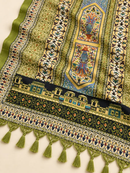 Art Silk Printed Dupatta for Women