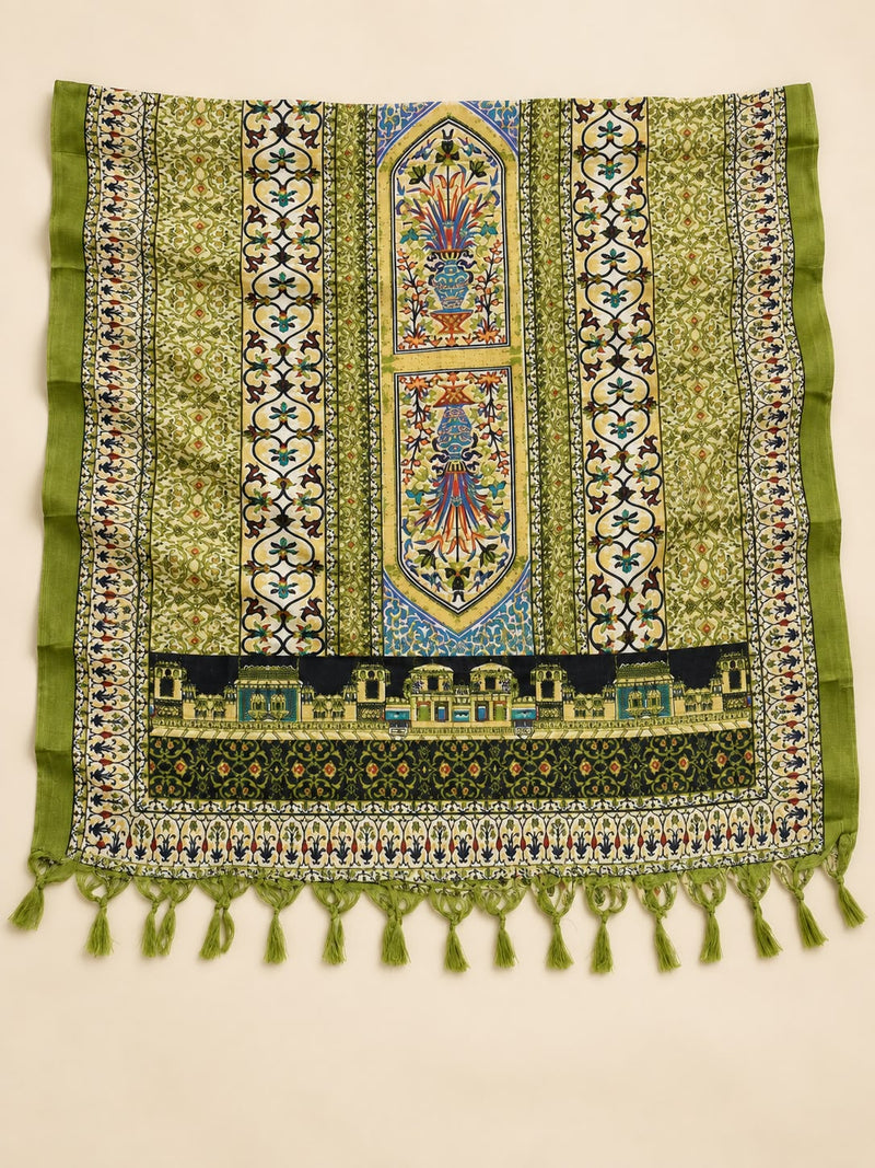 Art Silk Printed Dupatta for Women