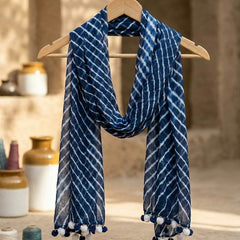 Leheriya Printed Dupatta for Women