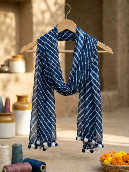 Leheriya Printed Dupatta for Women