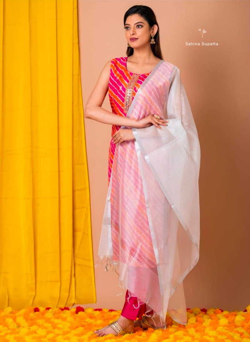 Tissue Banarasi Silk Dupatta