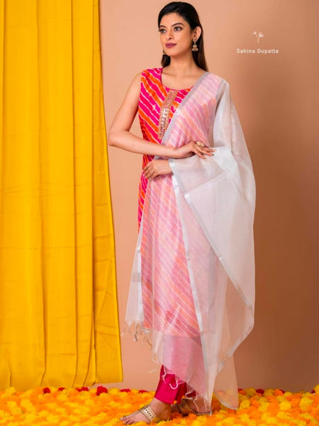 Tissue Banarasi Silk Dupatta