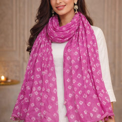 Premium Cotton Chunari Dupatta for Women