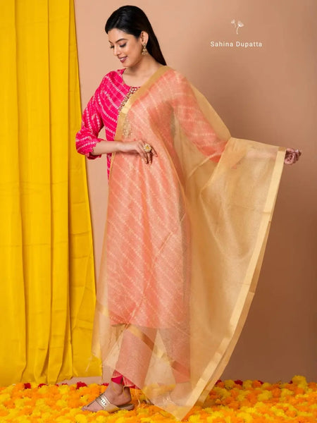 Tissue Banarasi Silk Dupatta