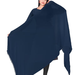 Elegant Plain Chiffon Dupatta for Women – Lightweight, Soft & Flowing Fabric – Perfect for Daily Wear, Festive & Ethnic Outfits