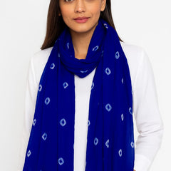 Elegant Chiffon Chunari Printed Dupatta with Tassels | Lightweight Festive Dupatta for Women