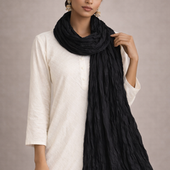 Cotton Plain Dupatta Combo Set of 2