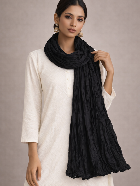 Cotton Plain Dupatta Combo Set of 2