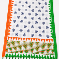 Tricolor Printed Dupatta for Women